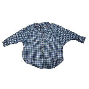 Urban Outfitters BDG Flannel Blue Plaid Size Small